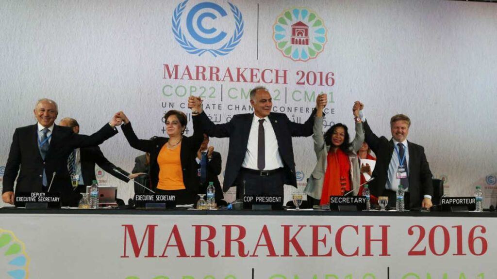 La Cumbre del clima de Marrakech pide 