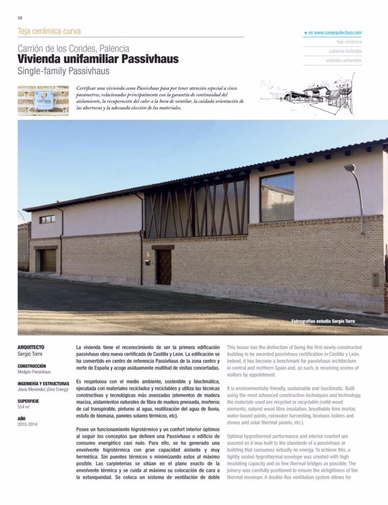 Arquitectura en Madera: Passivhaus el Plantío
